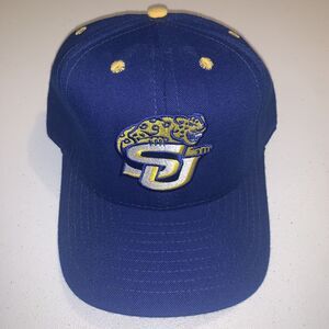 Vintage Southern University Jaguars Fitted California Headwear Hat Cap 7 1/8 USA